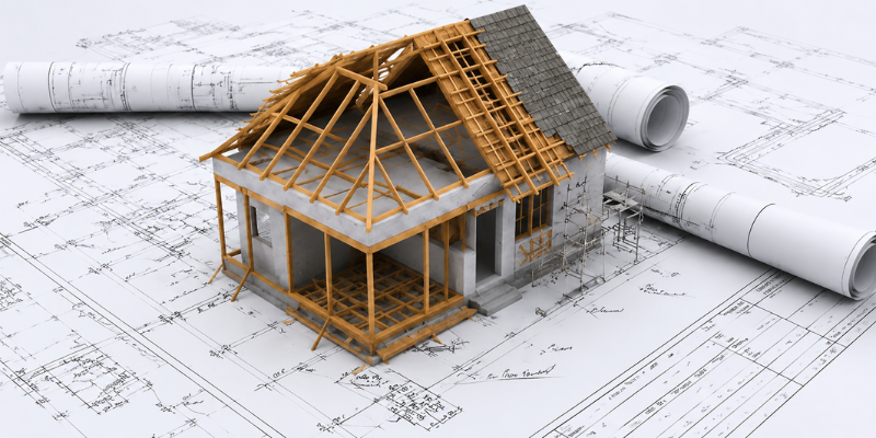 Tính toán kích thước cẩn thận trước khi xây nhà