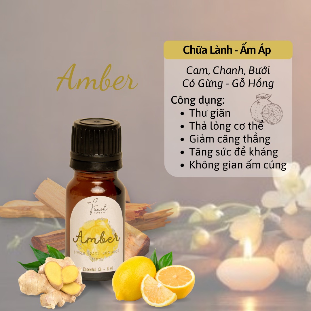 Tinh dầu thiên nhiên xông phòng