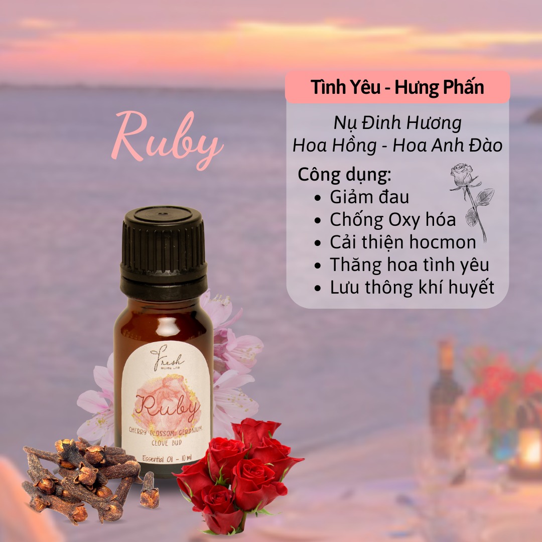 Tinh dầu thiên nhiên xông phòng