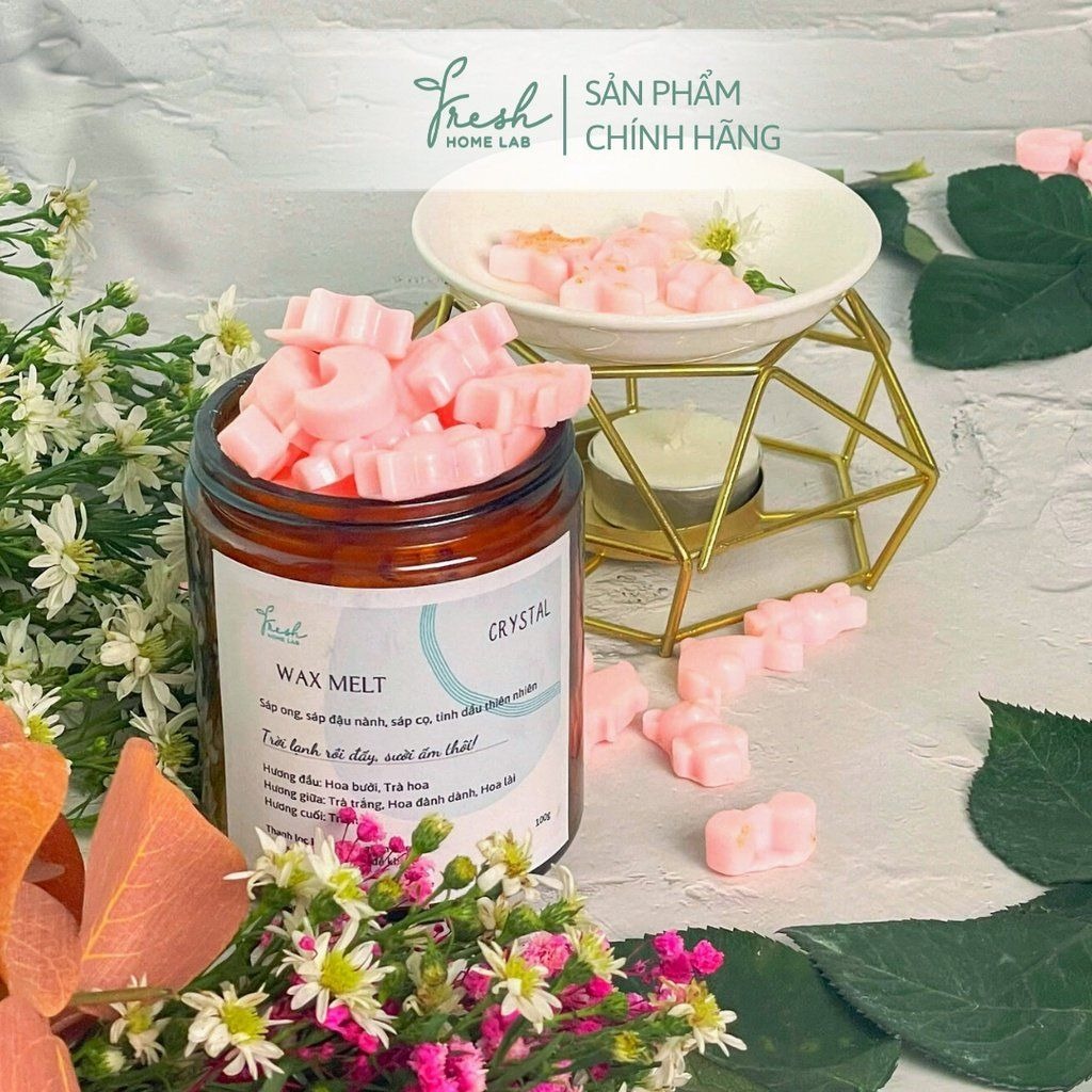 Sáp thơm tan chảy Wax Melt tinh dầu thiên nhiên thơm phòng ngủ, thư giãn