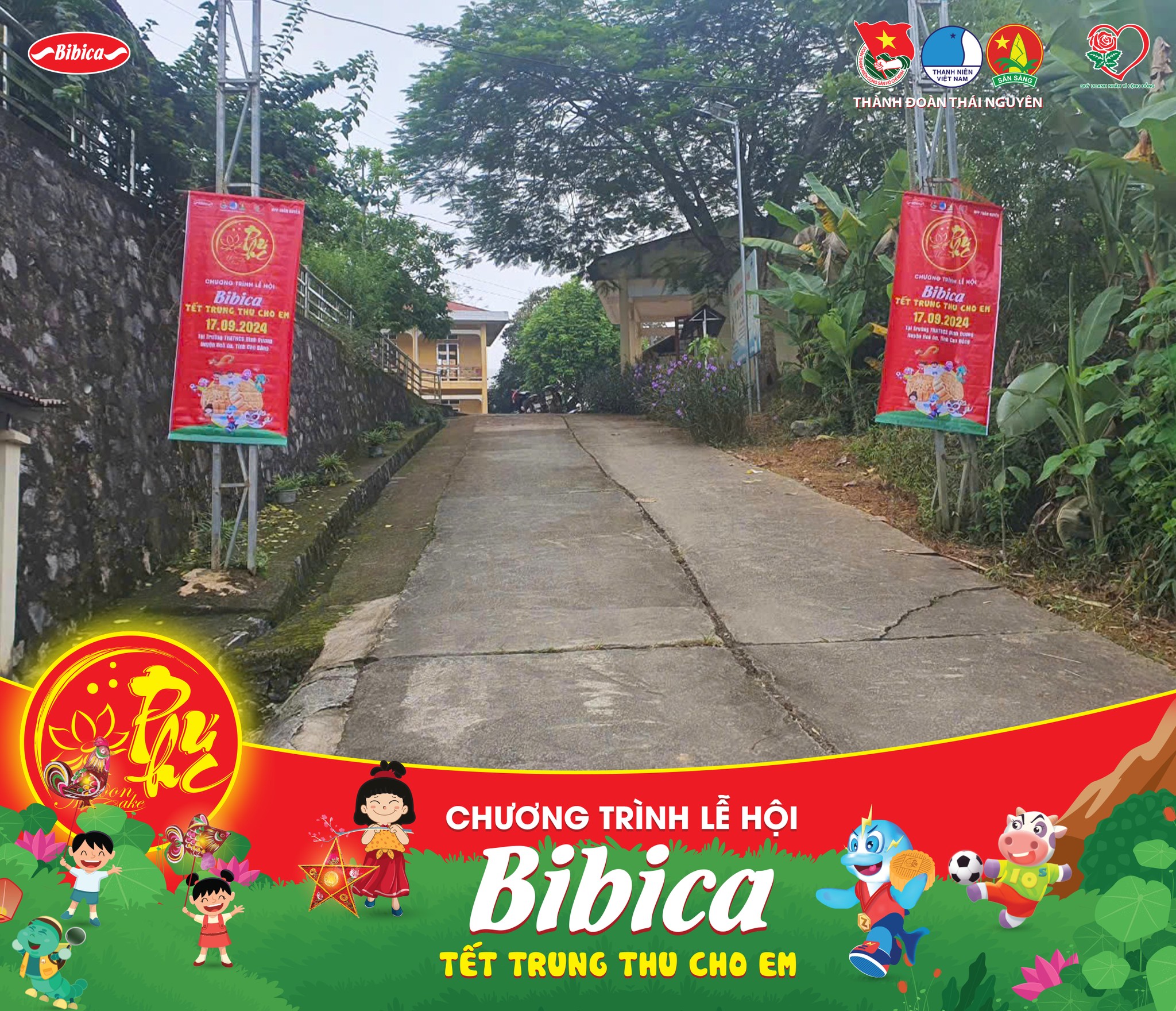 Công tác chuẩn bị chương trình Tết trung thu cho em mùa 5 -  năm 2024