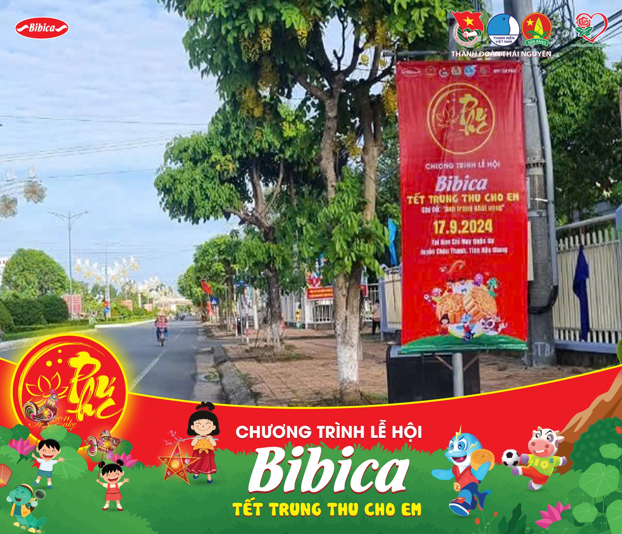 Công tác chuẩn bị chương trình Tết trung thu cho em mùa 5 -  năm 2024