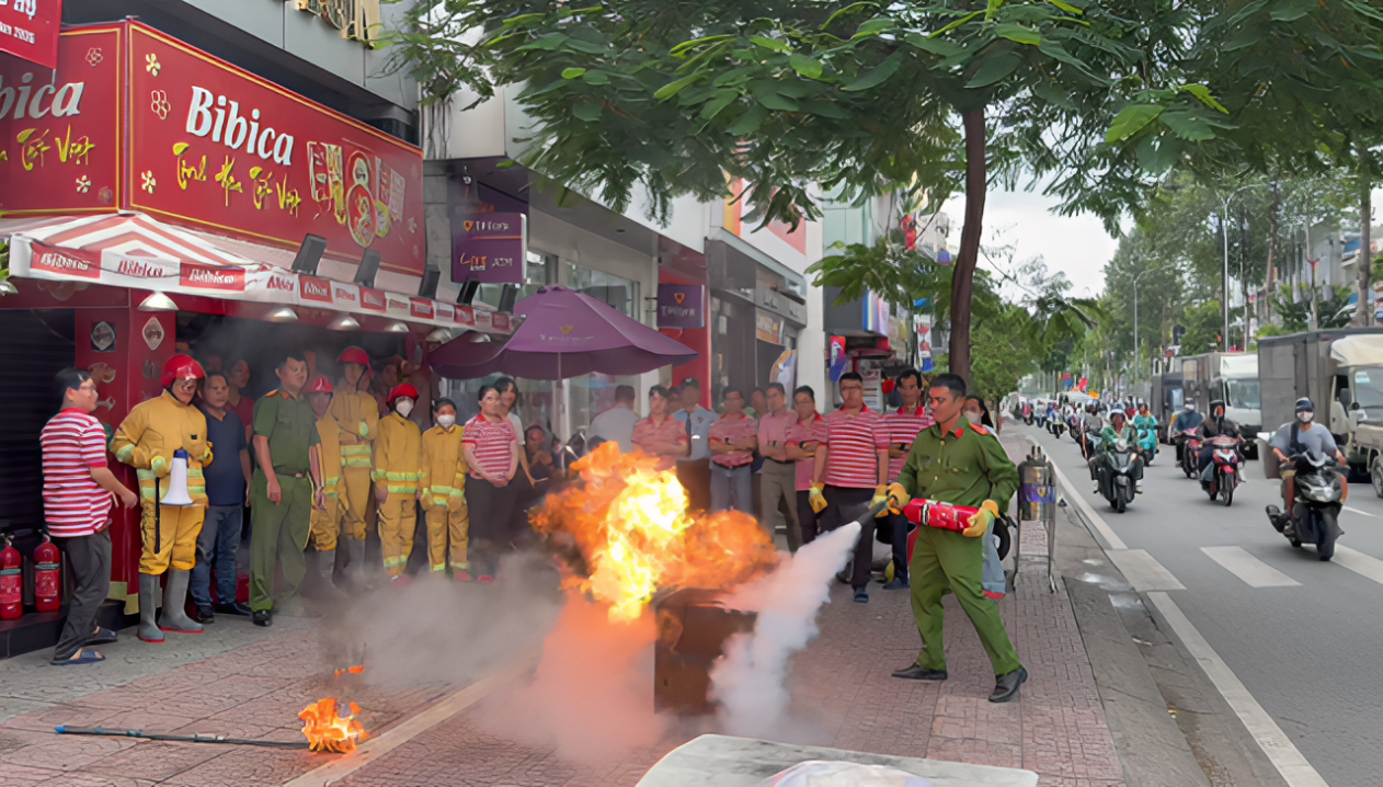 Công ty Cổ phần Bibica tổ chức thành công diễn tập phòng cháy chửa cháy và cứu nạn cứu hộ năm 2026