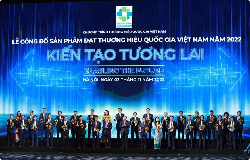 Lễ công bố sản phẩm đạt Thương hiệu quốc gia Việt Nam cuối năm 2024