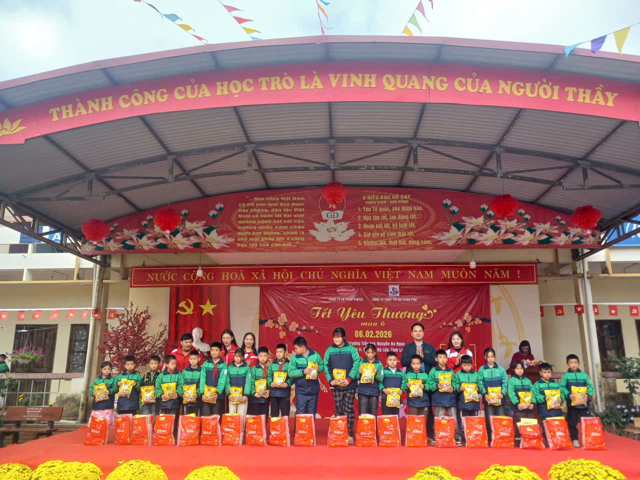 Hành trình Tết Yêu Thương Mùa 6 Tết Bính Ngọ 2026 Công ty Cổ phần Bibica