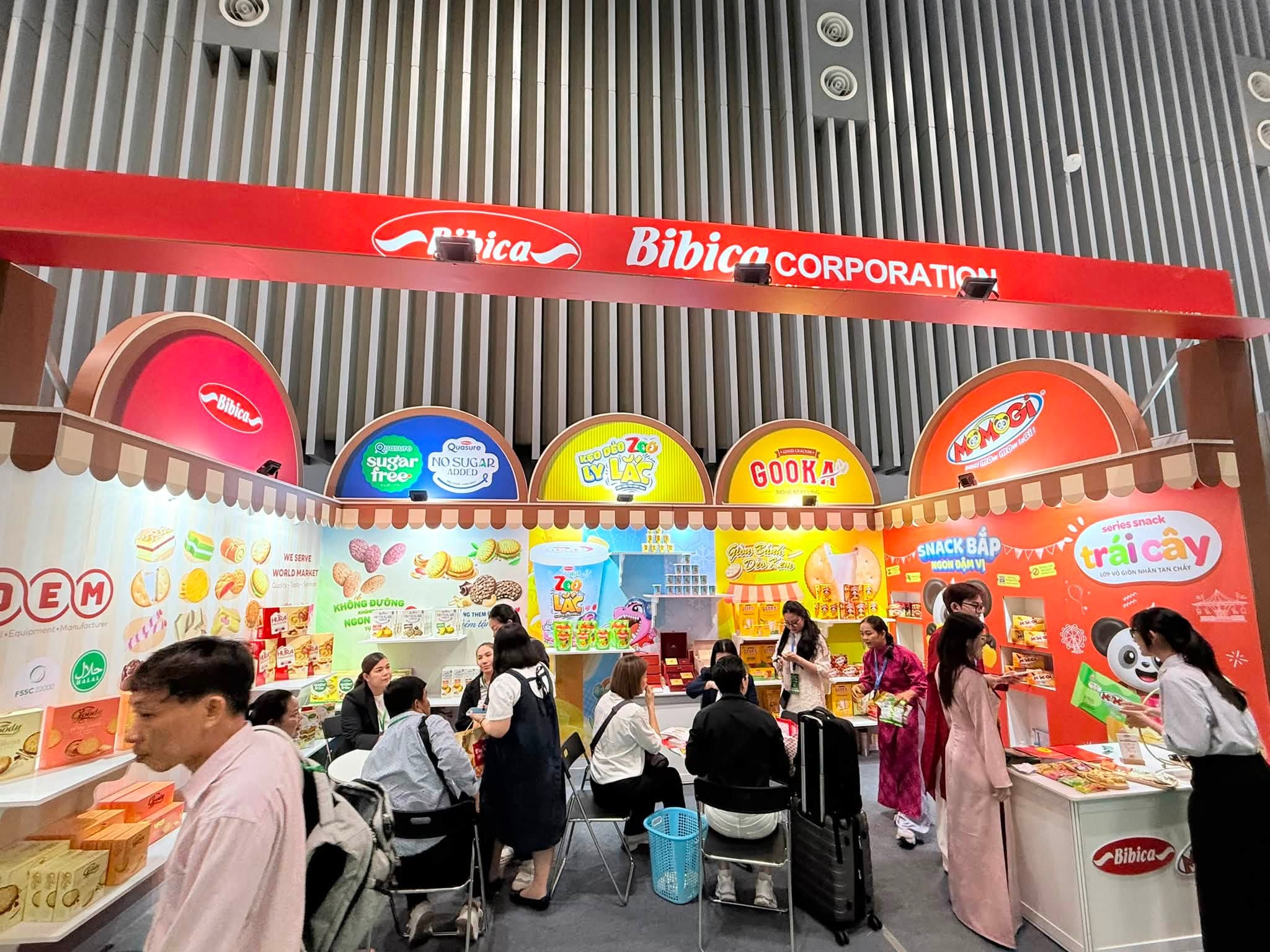 Hoạt động trải nghiệm sản phẩm tại Vietfood 2026