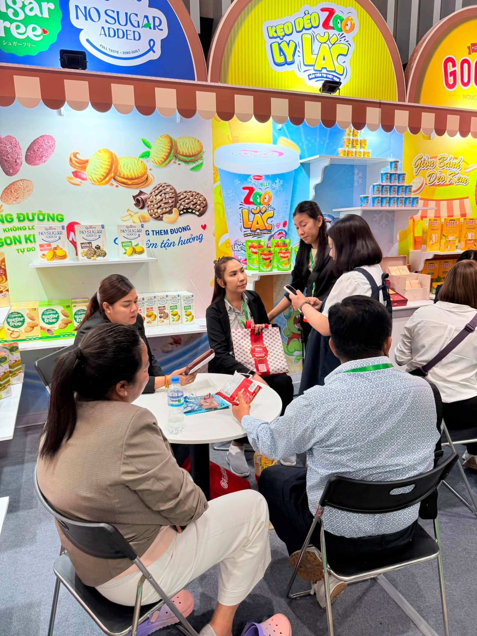 Không gian trao đổi giao thương B2B tại triển lãm Vietfood 2026
