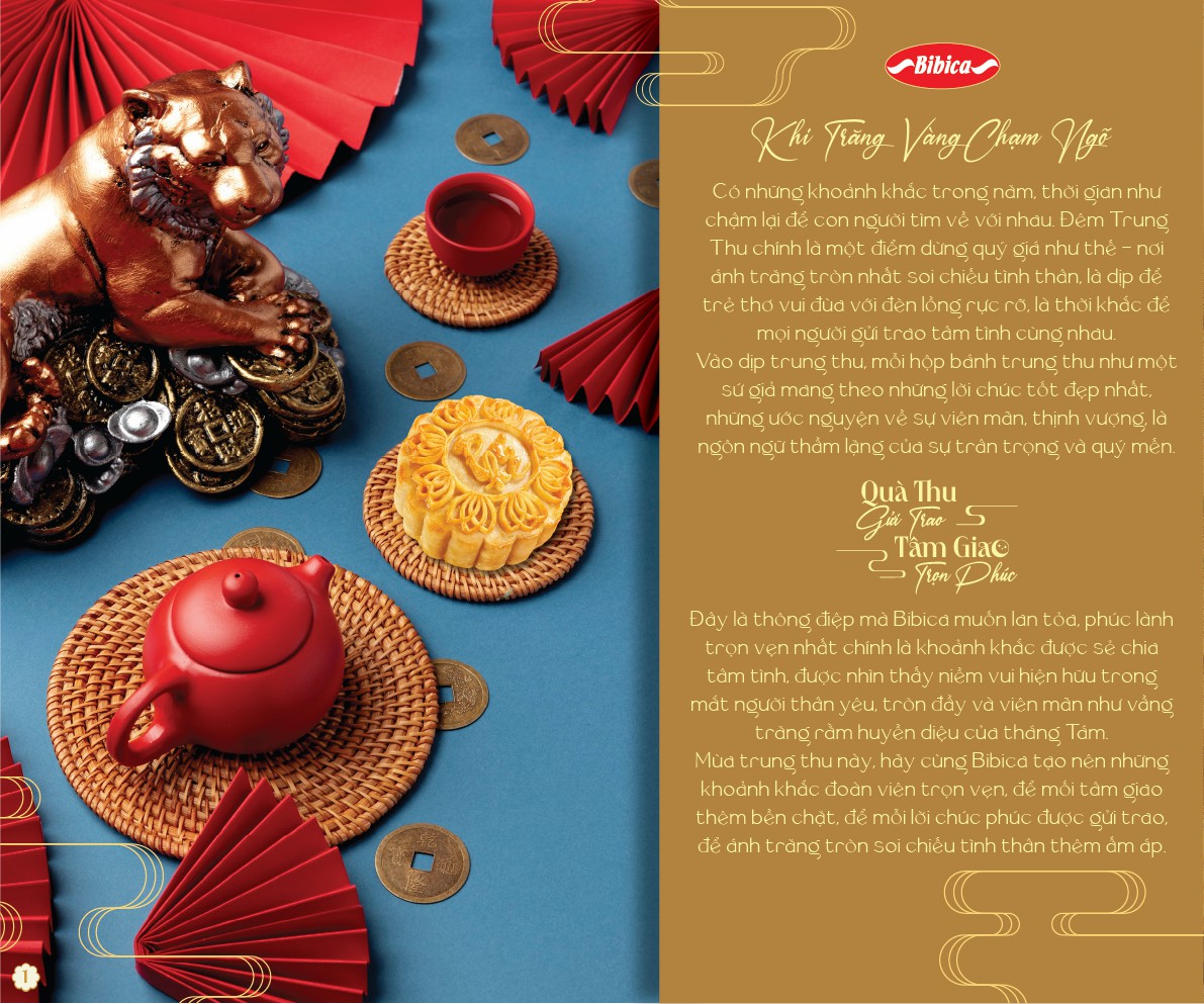 Ảnh bìa Catalogue Bánh trung thu Bibica 2025