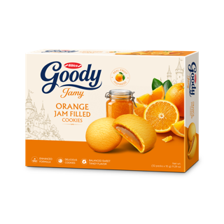 Goody Jamy Orange Filled Cookies