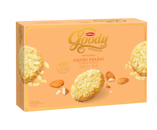 Goody Premium Cookies Almond