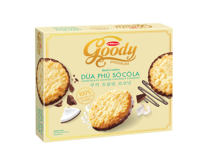 Goody Premium Chocolate Coated Coconut