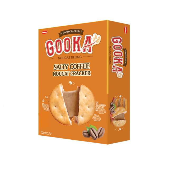 Gooka Salty Coffee Nougat Cracker