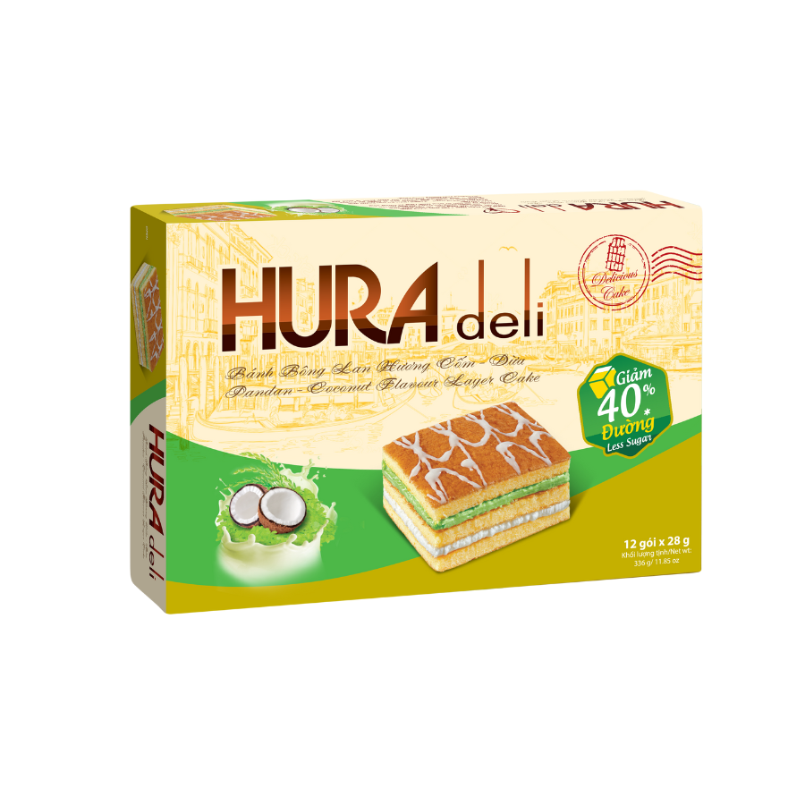 Hura Deli Pandan-Coconut Flavor