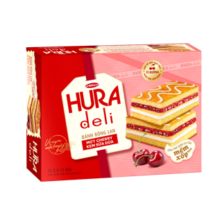 Hura Deli Cherry Jam Coconut Cream