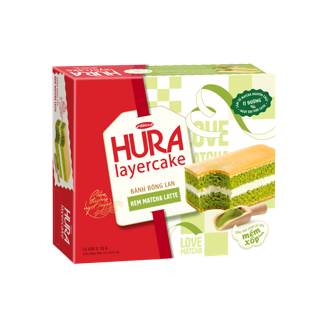 Hura Layer Cake Matcha Latte