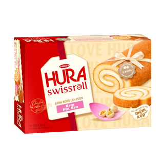 Hura Swissroll Lotus Seed Flavor