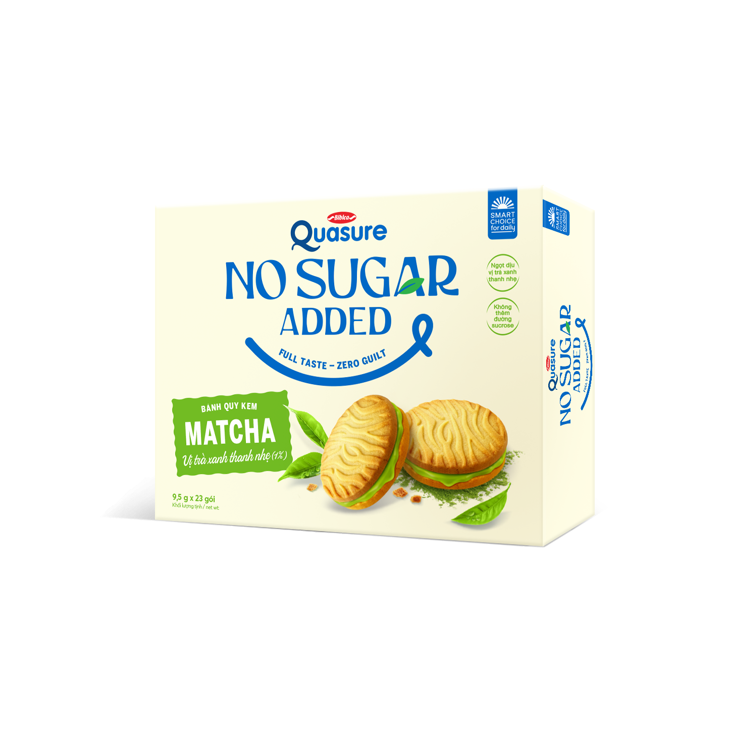 Quasure No Sugar Added Matcha