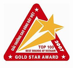 Logo Top 100 Sao vàng Đất Việt