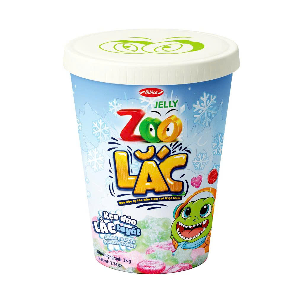 Zoo Shake Gummy Snow Fruits