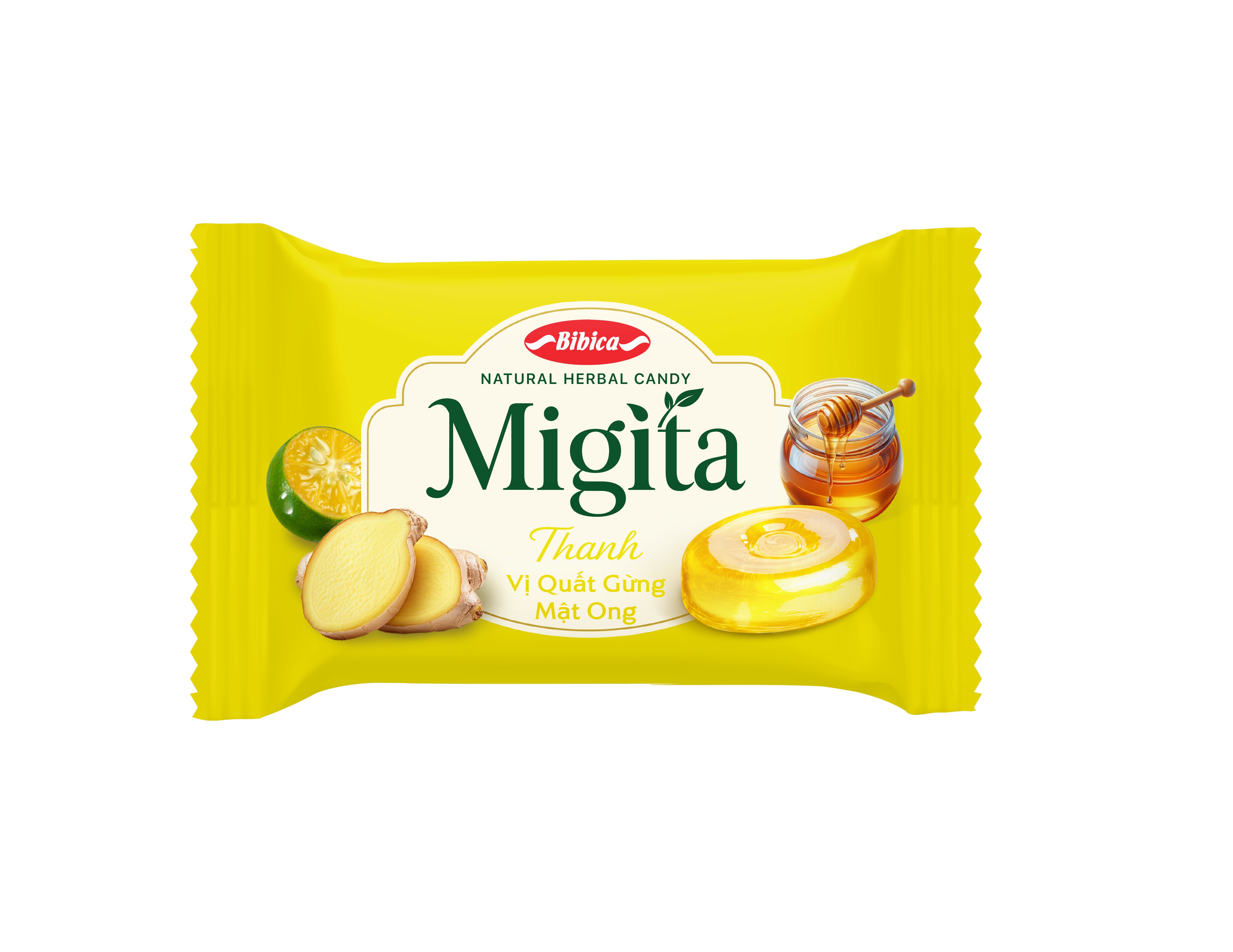 Kẹo thảo mộc ít đường Migita An - Thanh - Trí