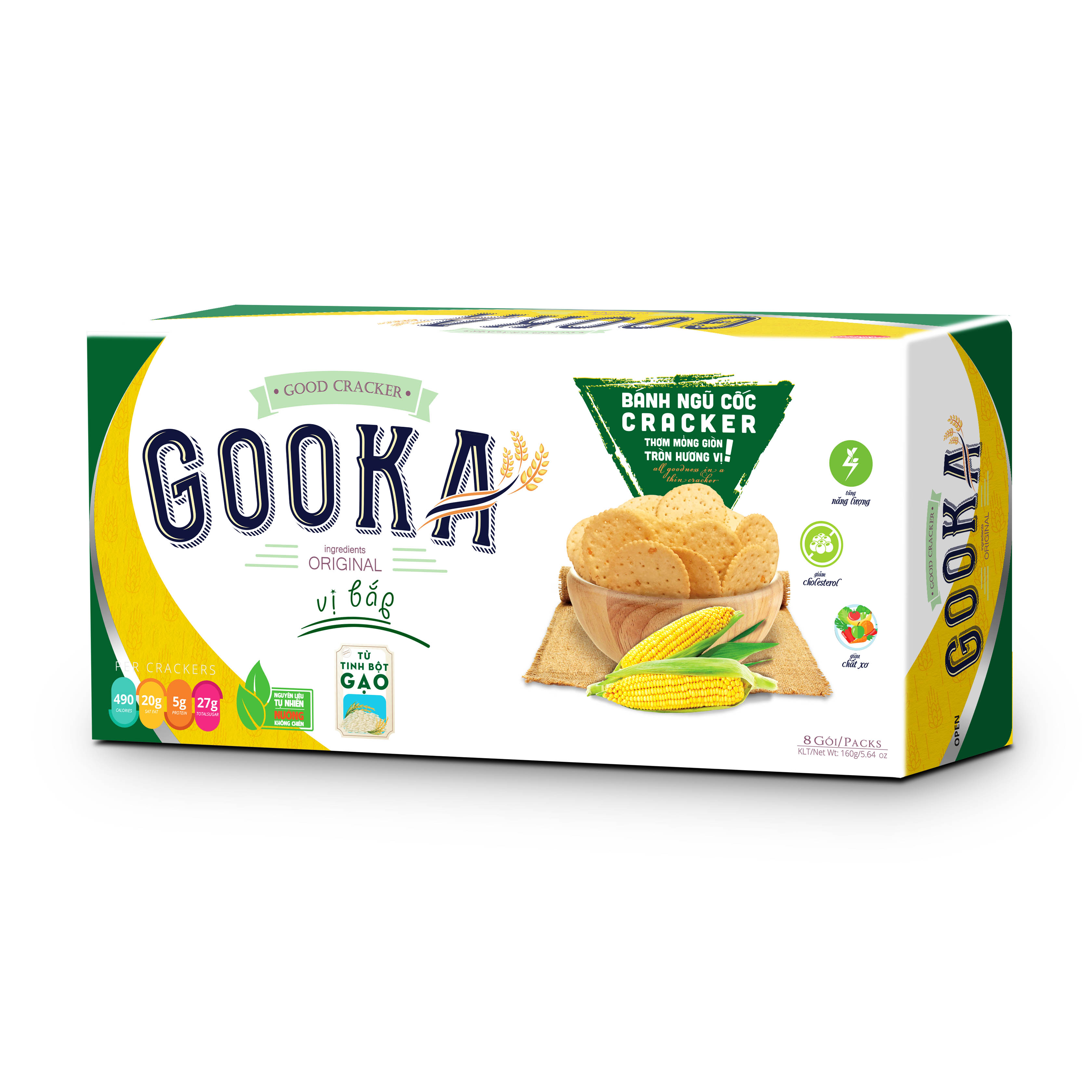 Ngũ Cốc Bắp hộp 320g (3,2kg)