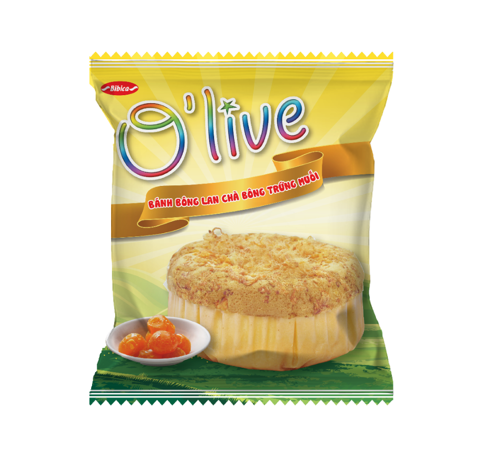 Chà bông trứng muối túi 35g