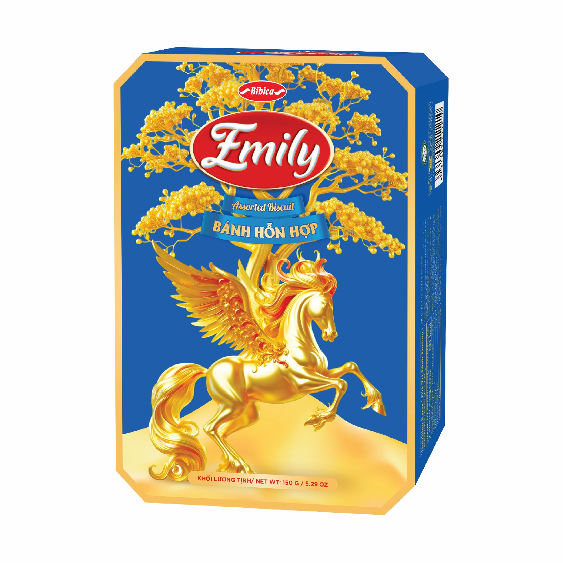 Bánh hỗn hợp Emily Thiên Mã Xanh dương HG 150g (5.4kg)