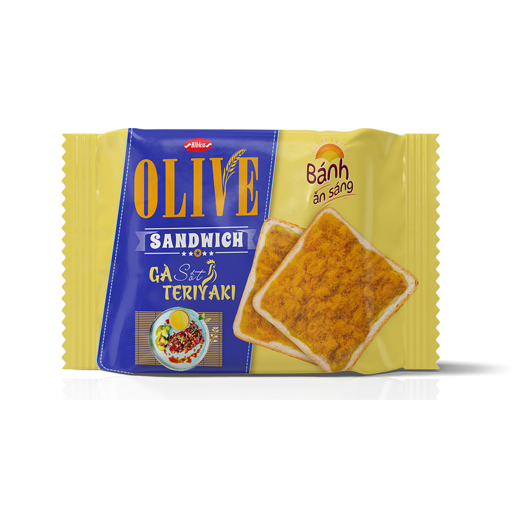 Bánh mì Sandwich gà sốt Teriyaki