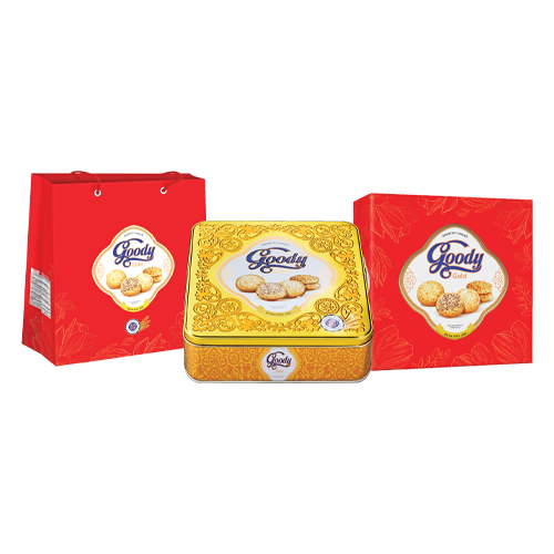 Goody Gold hộp vuông 630g