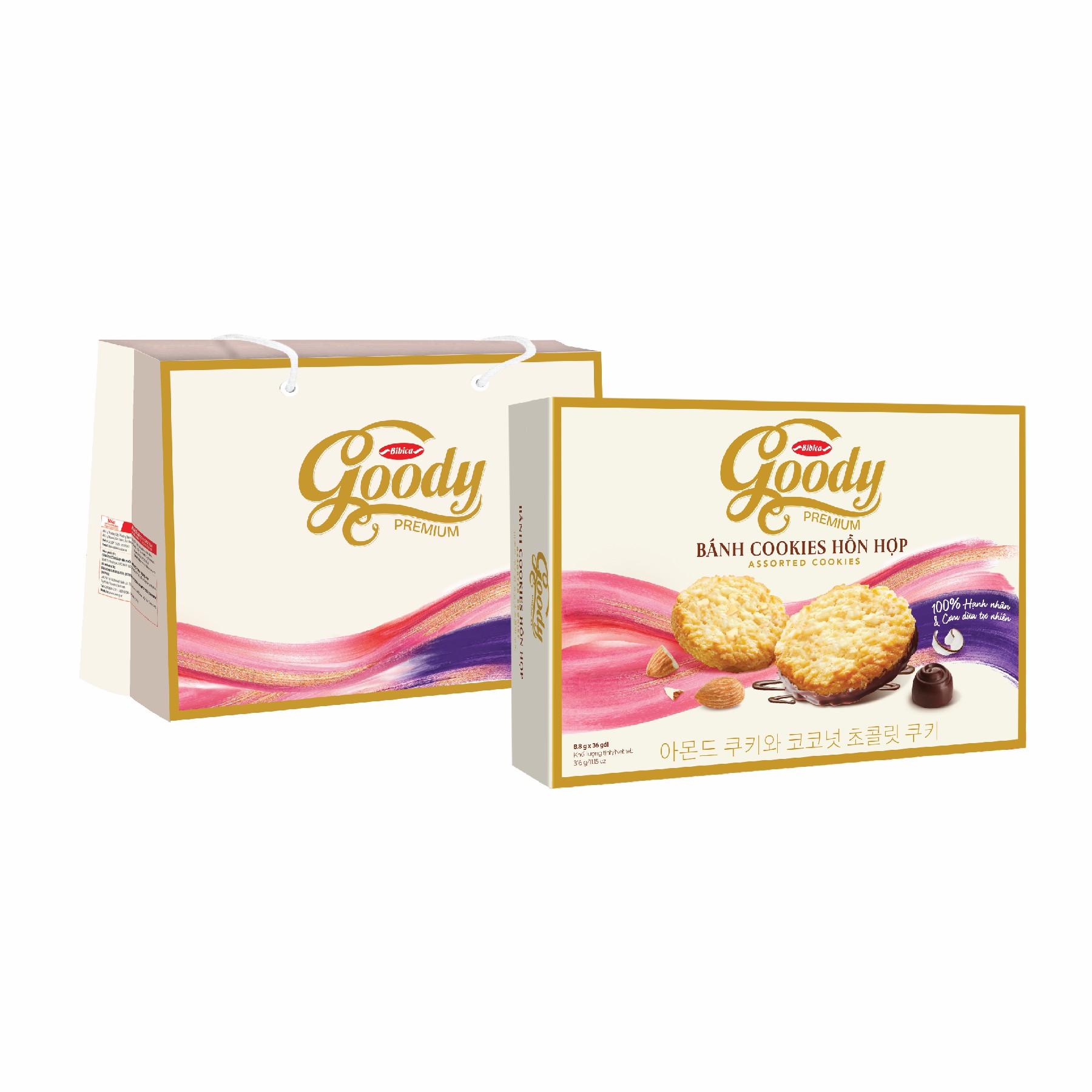 Bánh hỗn hợp Goody Premium HG 316g