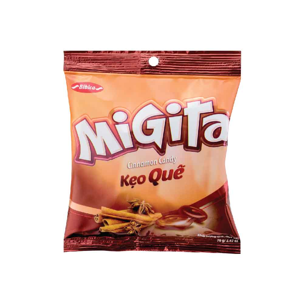 Kẹo Migita Hương Quế - Bạc Hà