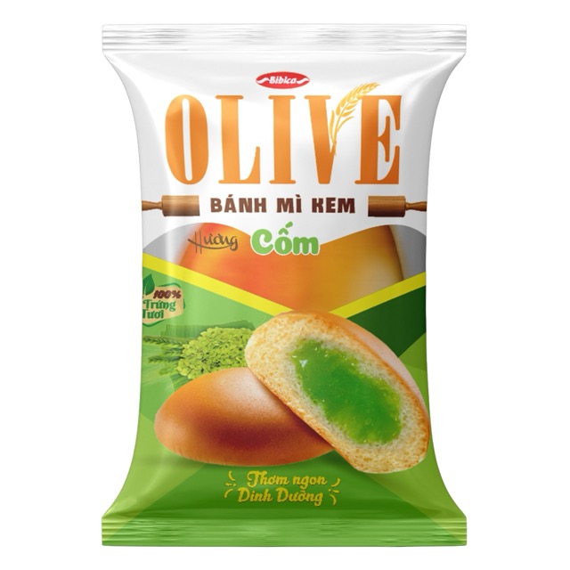 Bánh mì tươi Olive Cốm