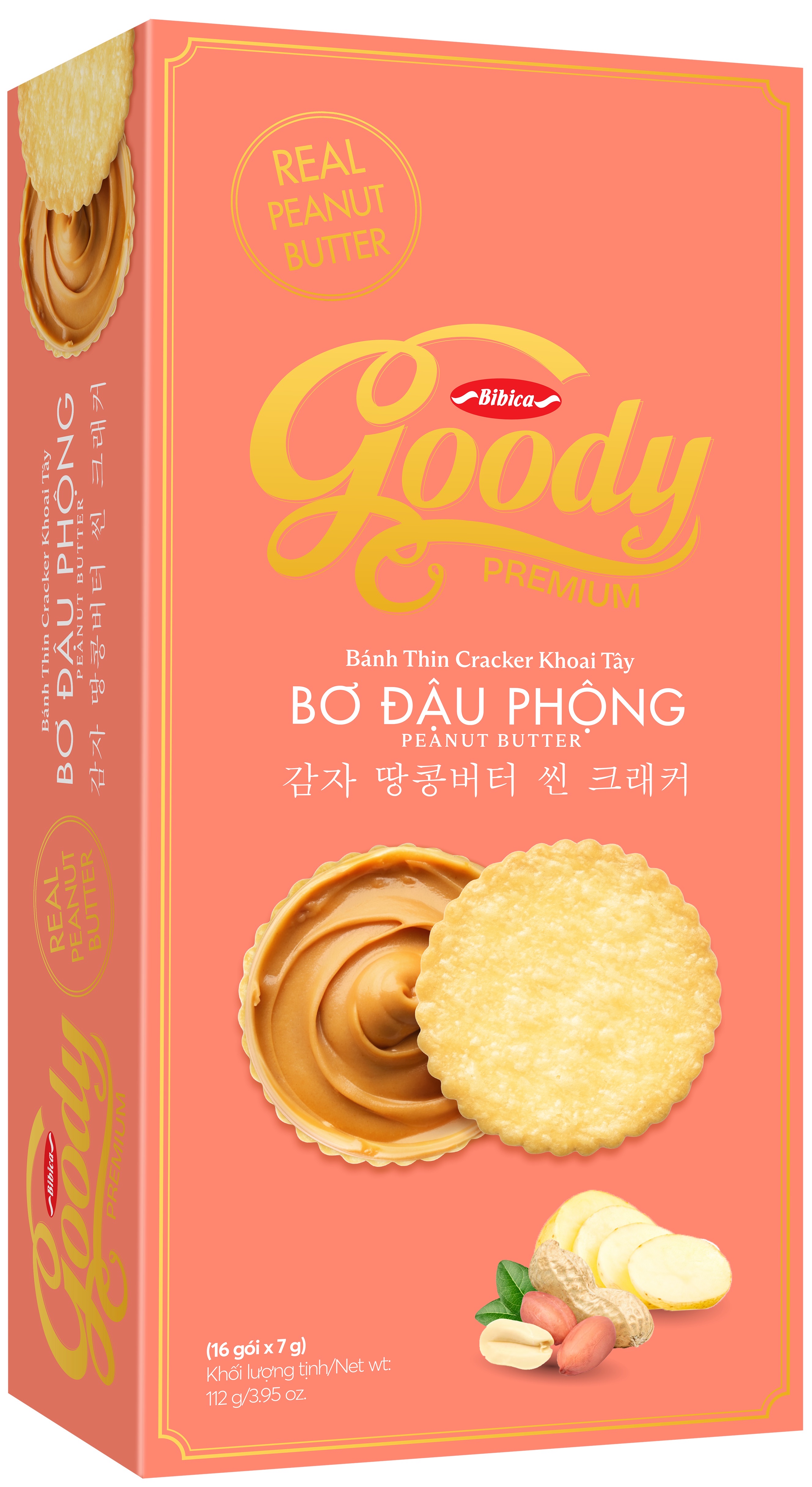 Bánh GOODY PREMIUM Bợ Đậu Phộng 112g