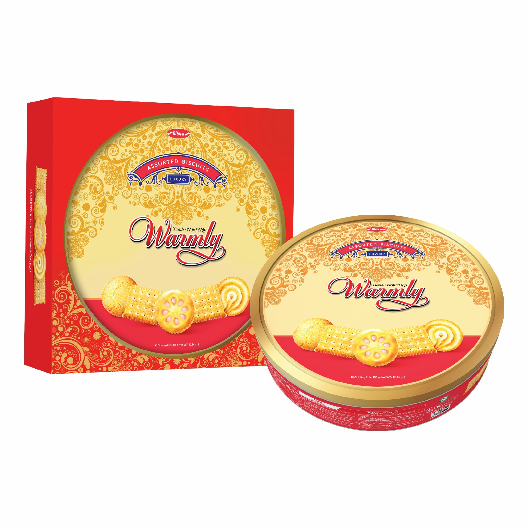 Bánh Warmly Vàng HT 120g  (2.88 Kg)