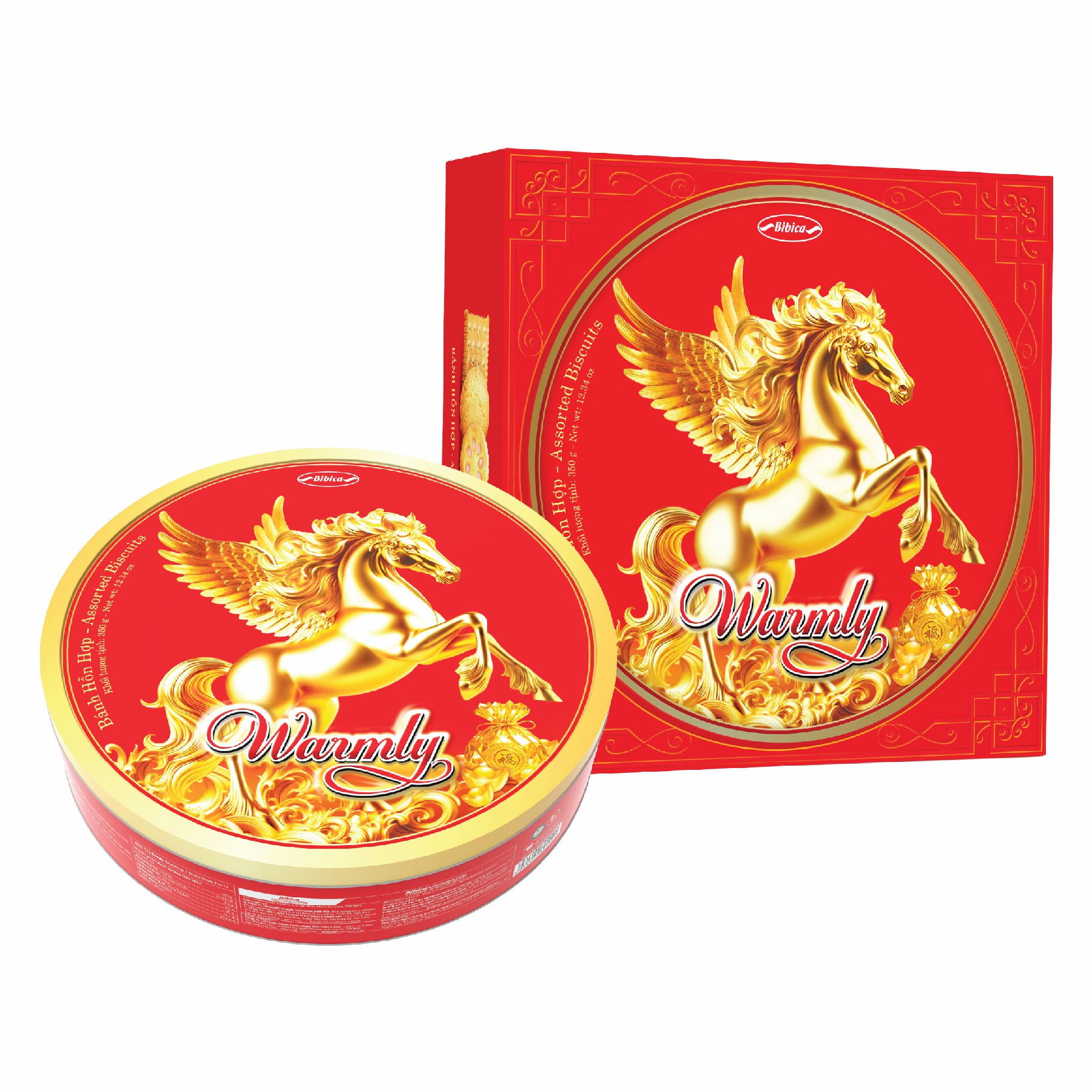 Bánh Warmly Thiên Mã HT 350g