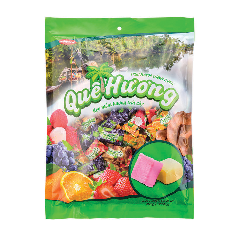 Kẹo Mềm Quê Hương Trái Cây Hỗn Hợp