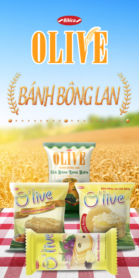 Bánh Bông Lan Olive
