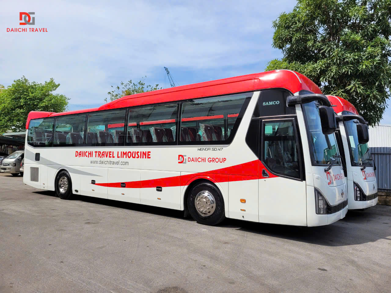 Daiichi Travel đầu tư thêm 2 xe bus mới chất lượng cao phục vụ quý khách