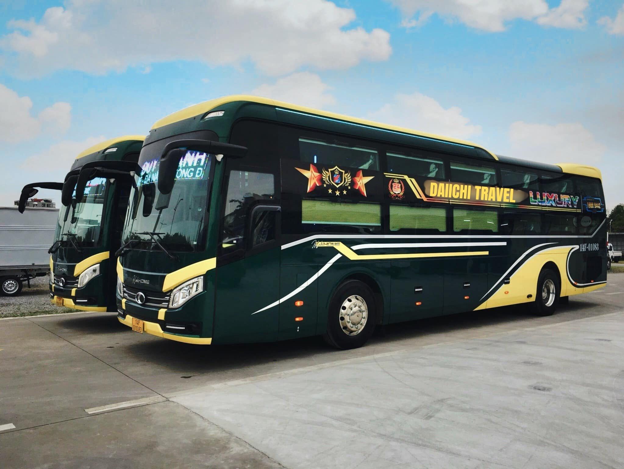 Xe Cát Bà đi Hội An | Cabin VIP24 chỗ + Limousine Xe ghép Hội An Đà Nẵng
