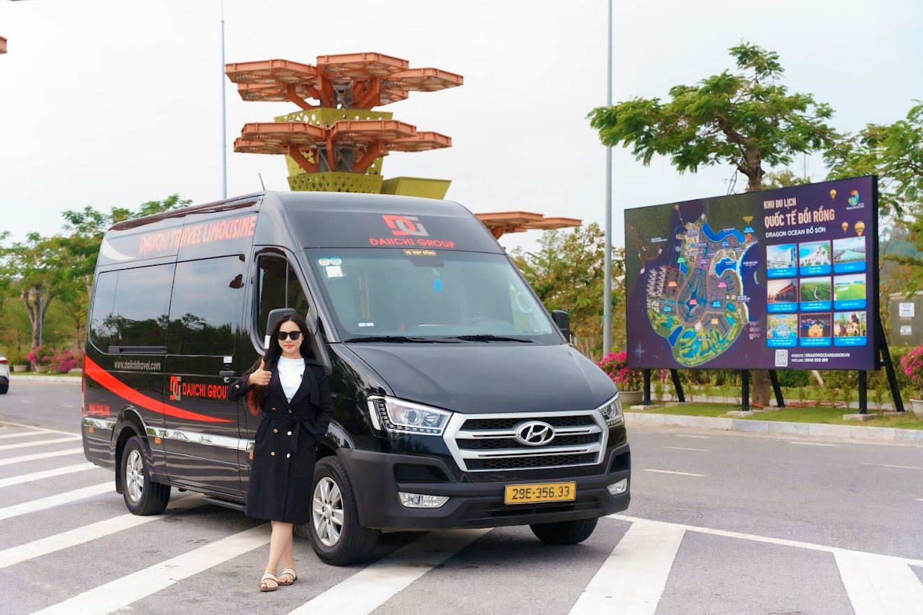 Xe Limousine Green 7 chỗ Hà Nội - Hải Phòng | Xe điện đời mới, đón trả tận nơi