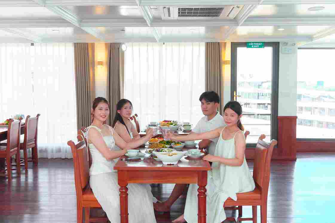 Tour 2 ngày 1 đêm du thuyền Daiichi Luxury Cruise 5 sao - Khám phá Vòng tròn Di sản Lan Hạ Hạ Long
