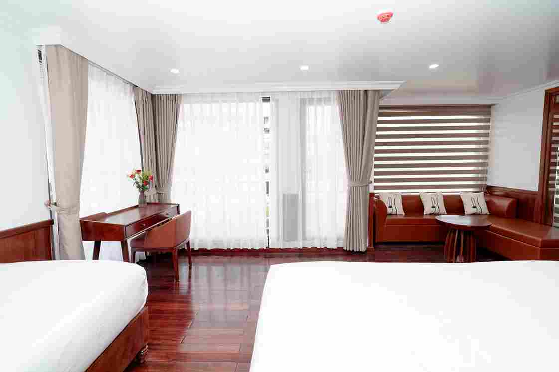 Tour 2 ngày 1 đêm du thuyền Daiichi Luxury Cruise 5 sao - Khám phá Vòng tròn Di sản Lan Hạ Hạ Long