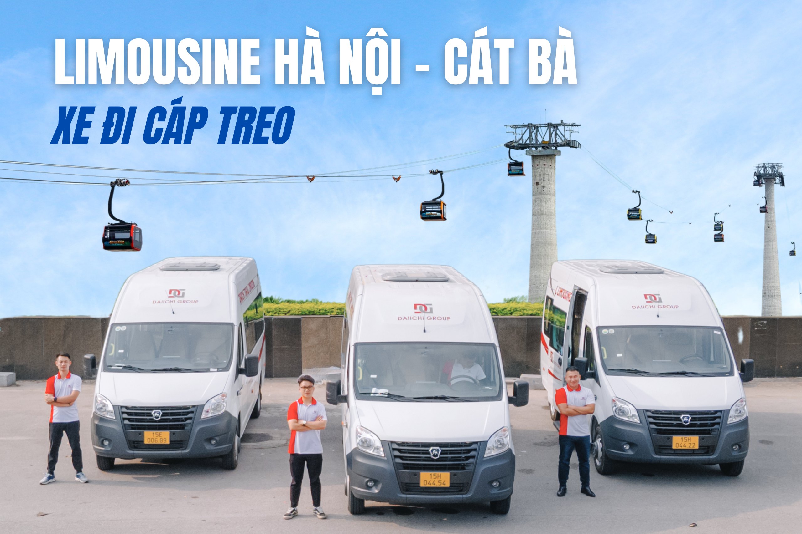 Xe Hà Nội - Cát Bà | Limousine + Cáp treo