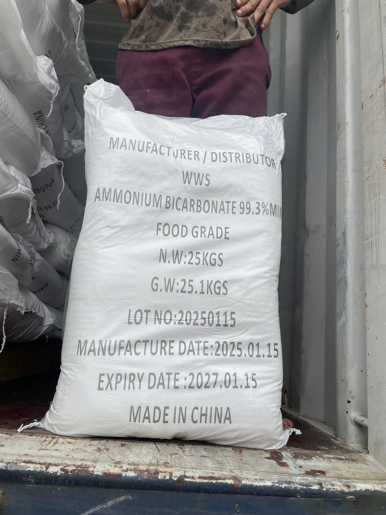 AMMONIUM BICARBONATE NH4HCO3 99%