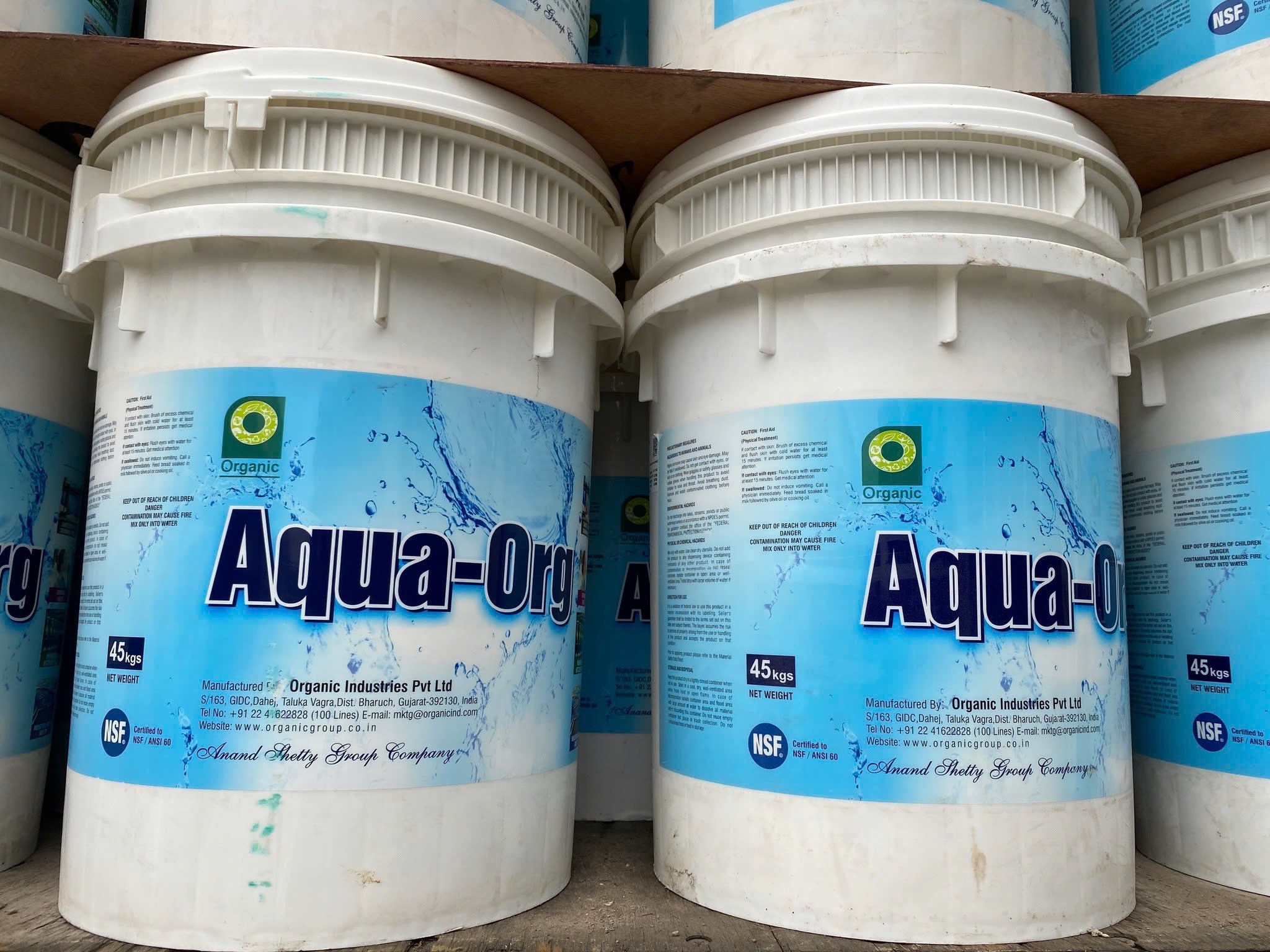 BÁN CHLORINE ẤN ĐỘ 70% AQUA-ORG