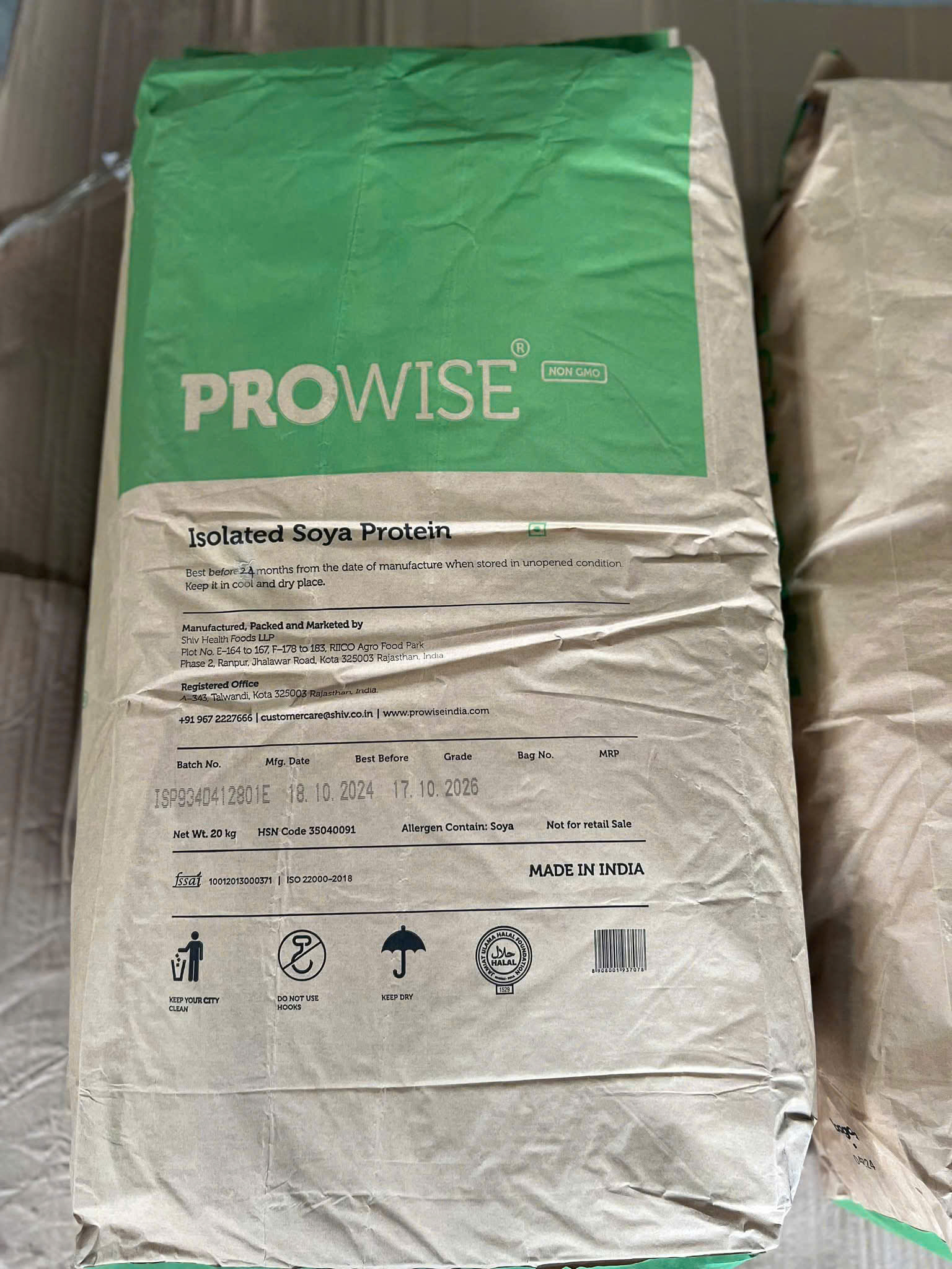 BÁN ISOLATE SOY  PROTEIN- ĐẠM ĐẬU NÀNH ẤN ĐỘ