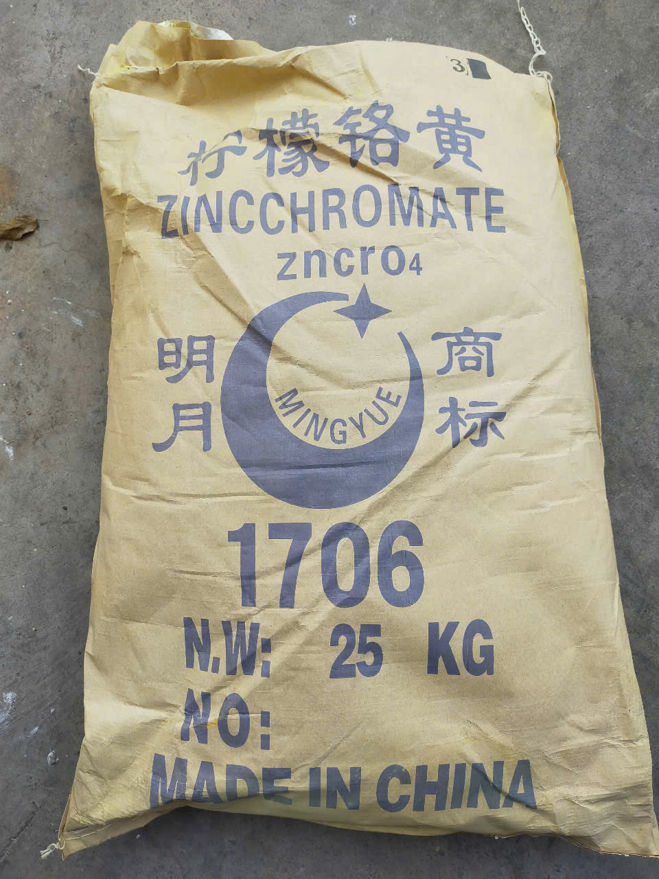 BÁN ZNCRO4 - ZINC CHROMATE