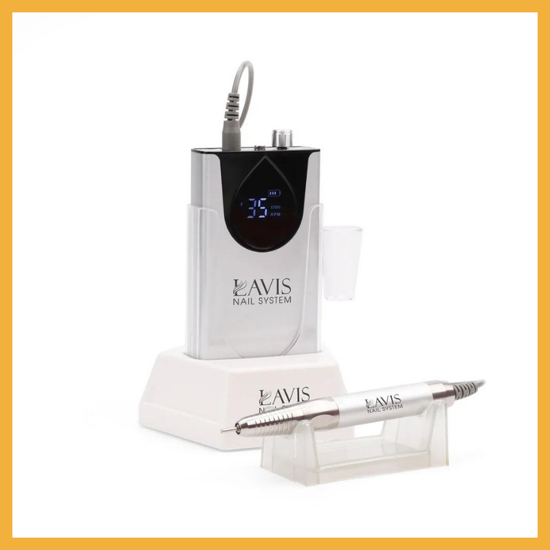 Máy mài móng tích điện Lavis - White (1/5/10/30 pcs/case)