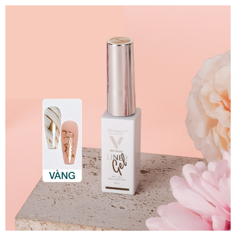 Gel vẽ cọ nét metan Vinimay - Vàng (1/5/10/30/50 pcs/case)