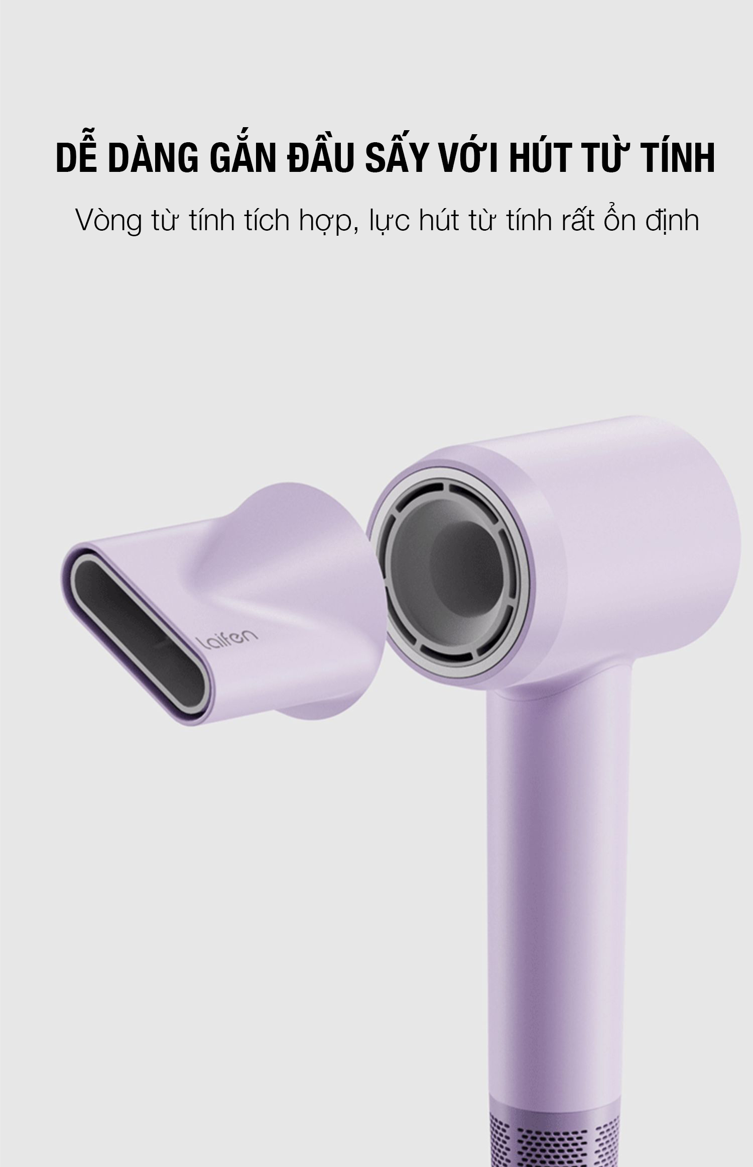 Đầu sấy mịn Laifen SE, Lite, Swift LF03 phụ kiện máy sấy tóc